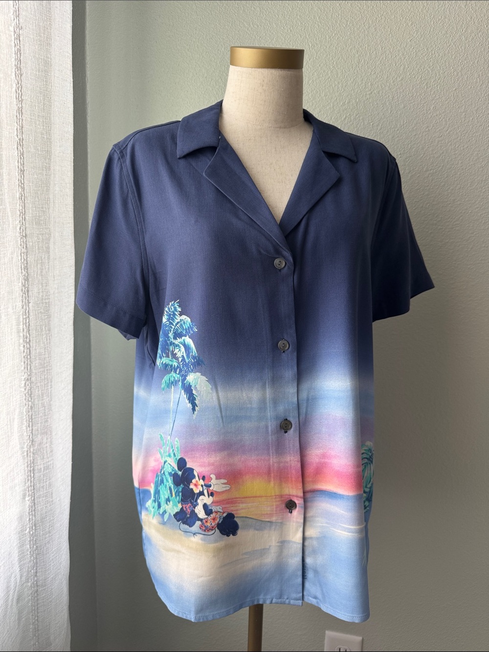 Tommy Bahama X Disney Silk Top